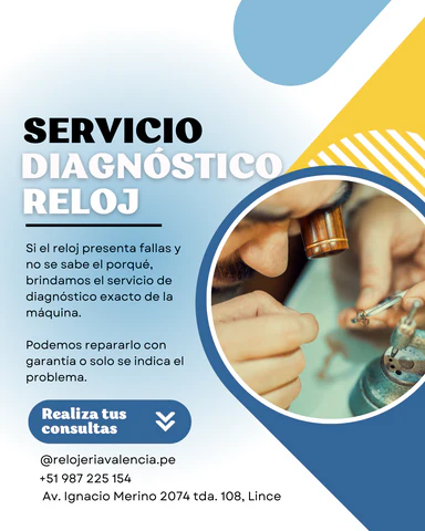 Servicio diagnostico reloj