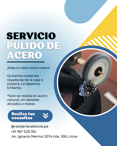 Servicio pulido de acero