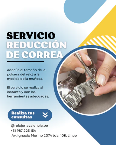 Servicio reducción de correa