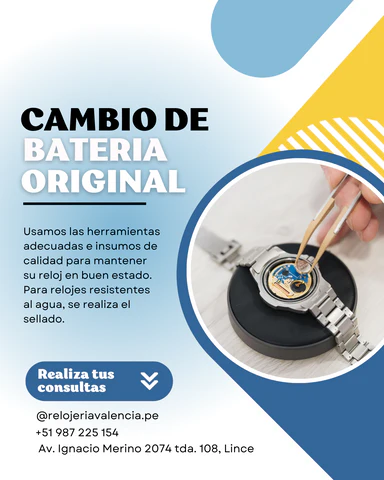 cambio de bateria original